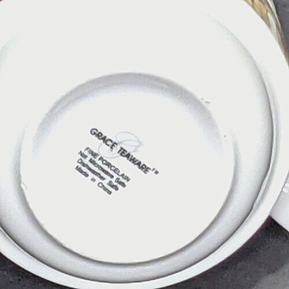 Grace Teaware Stackable Cups Porcelain France Italy Ireland England READ - Picture 5 of 8